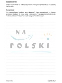 "Latarnik" - próbny egzamin ósmoklasisty z ogłoszeniem i tematem przemówienia