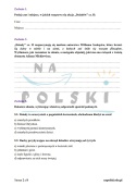 Dziady cz. II - sprawdzian ze znajomości lektury