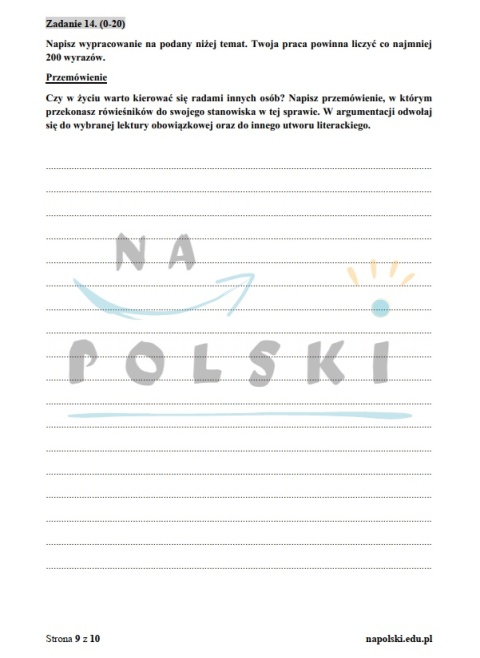 "Kamienie na szaniec" - próbny egzamin ósmoklasisty z ogłoszeniem i tematem przemówienia "Kamienie na szaniec" - próbny egzamin ósmoklasisty z ogłoszeniem i tematem przemówienia