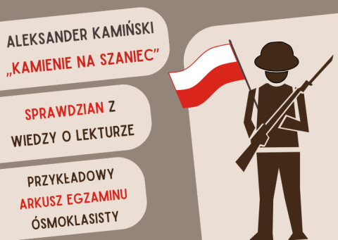 "Kamienie na szaniec" - zestaw materiałów ćwiczeniowych