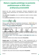 Przewodnik po maturze podstawowej z polskiego w 2026 r. - najważniejsze informacje, opis arkuszy, lista lektur obowiązkowych