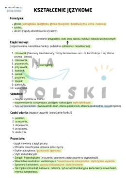 Nowa podstawa programowa z języka polskiego, klasy IV–VI