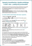 Przewodnik po egzaminie ósmoklasisty z polskiego w 2027 r. - najważniejsze informacje, lista lektur i zagadnień gramatycznych