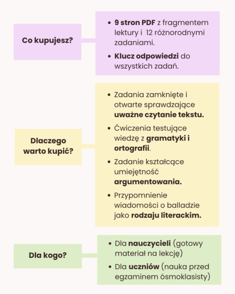 "Świtezianka" - próbny egzamin ósmoklasisty