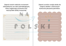 Zaproszenie - przykładowe tematy, ćwiczenia do egzaminu ósmoklasisty